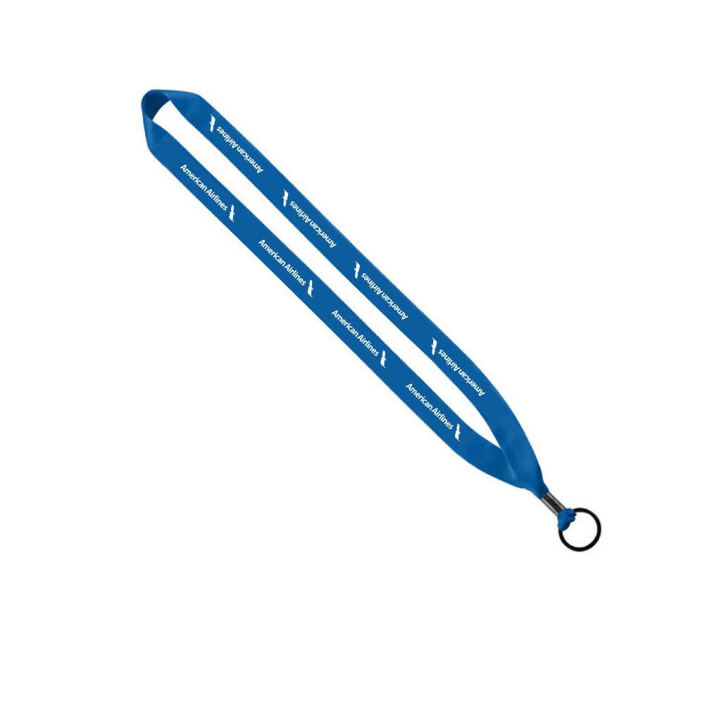 Polyester Lanyard with Split Ring