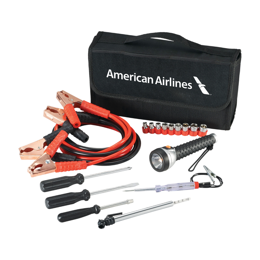 Highway Jumper Cable and Tools Set