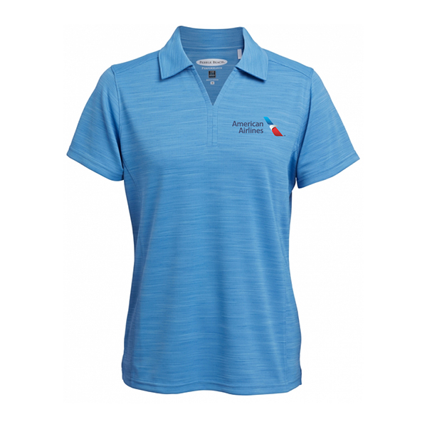 Ladies Pebble Beach Spacedyed Polo