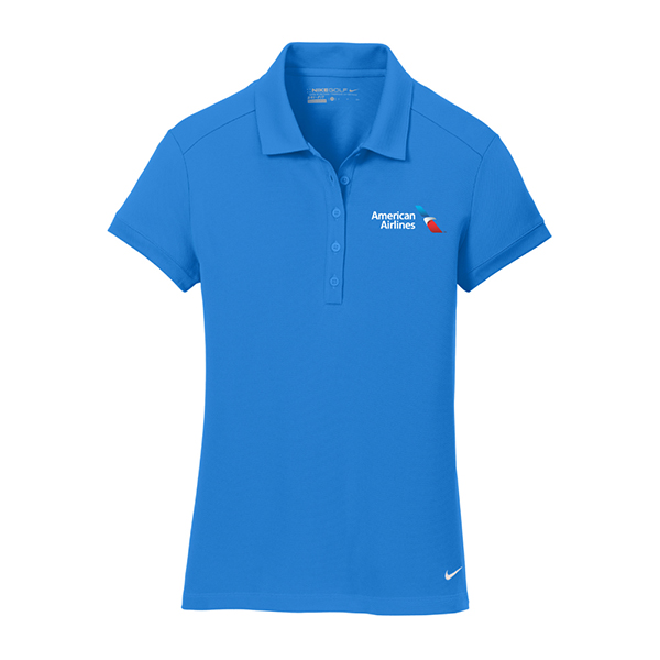 Nike Ladies Dri-FIT Solid Icon Pique Modern Fit Polo