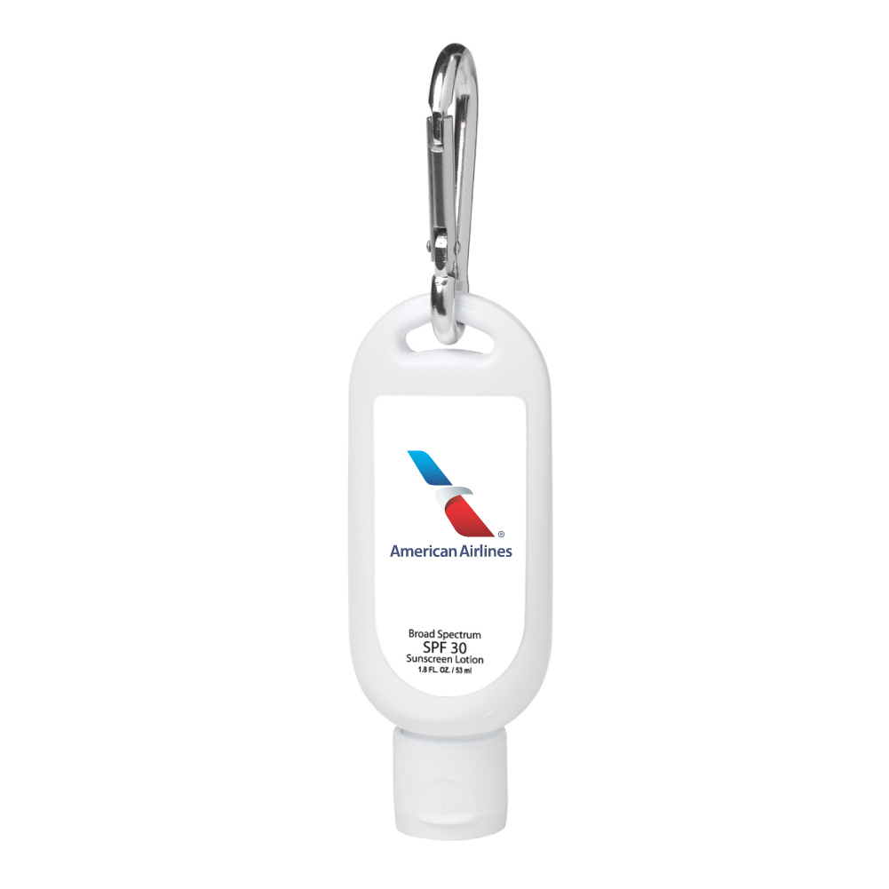 1.8 oz. Sunscreen with Carabiner