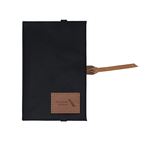 Denim Hitchcock Passport Holder