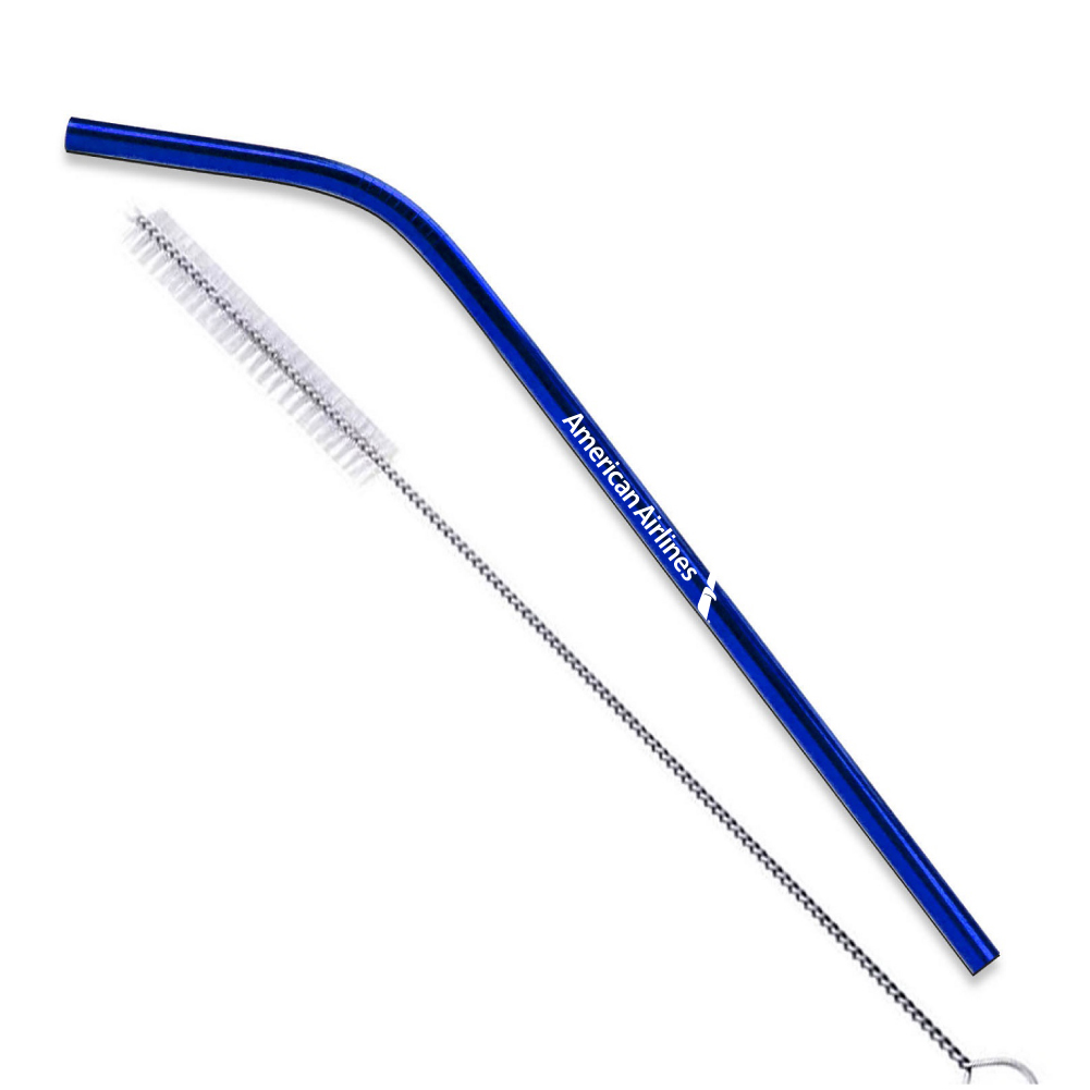Bent Stainless Steel Straw
